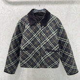 BURBERRY 25S COTTON PLAID JACKET 131